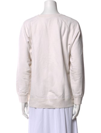 Maison Kitsuné Graphic Print Crew Neck Sweatshirt