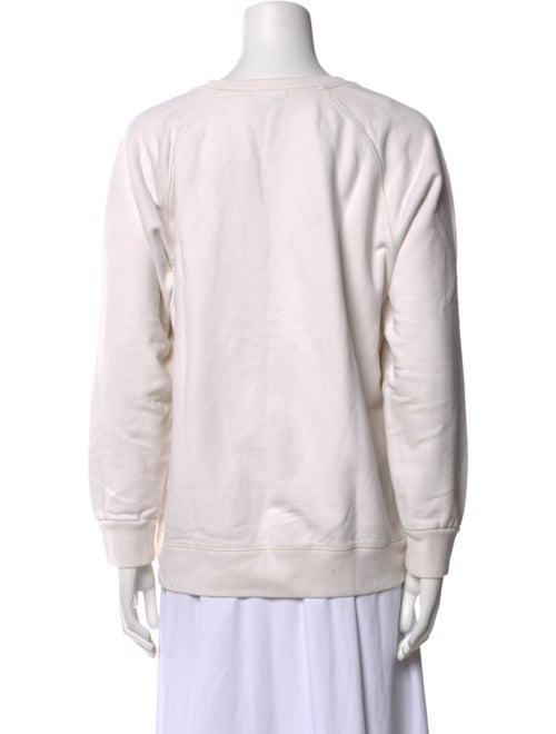 Maison Kitsuné Graphic Print Crew Neck Sweatshirt