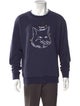 Maison Kitsuné Graphic Print Crew Neck Pullover