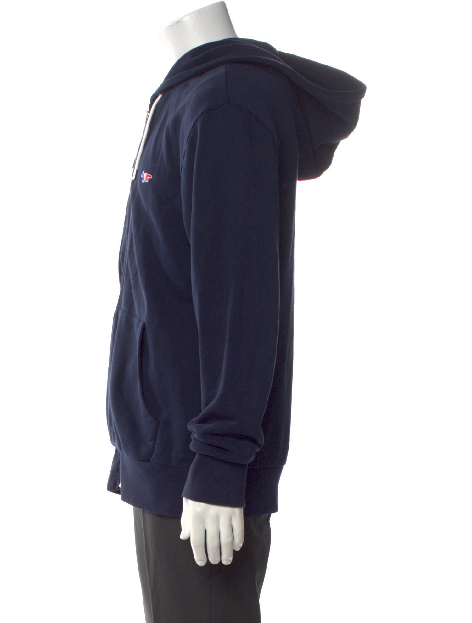 Maison Kitsuné Crew Neck Long Sleeve Hoodie