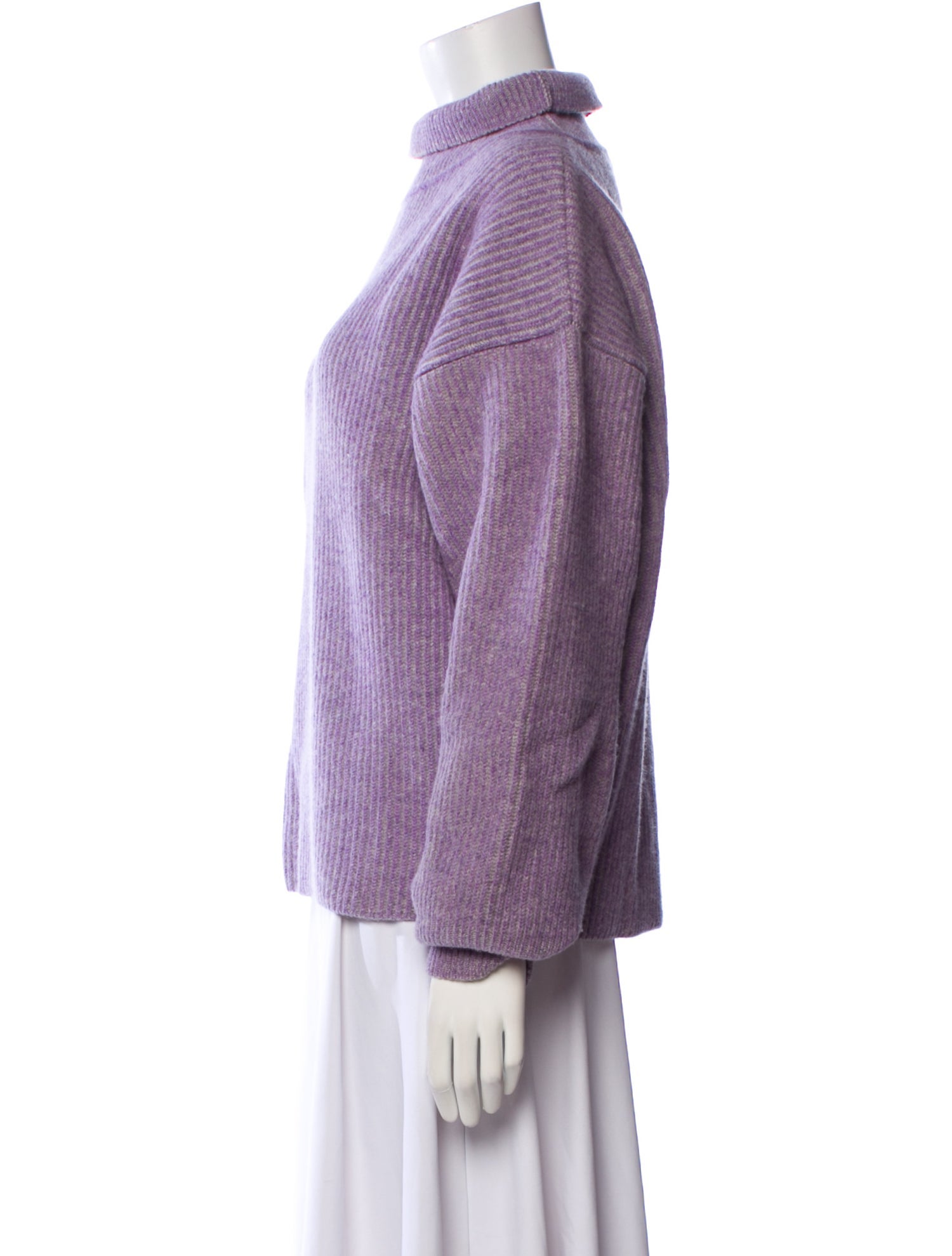 Maison Kitsuné Lambswool Turtleneck Sweater