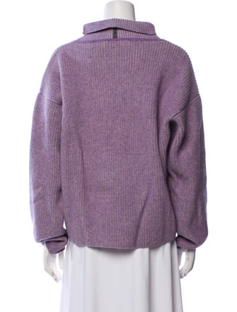 Maison Kitsuné Lambswool Turtleneck Sweater