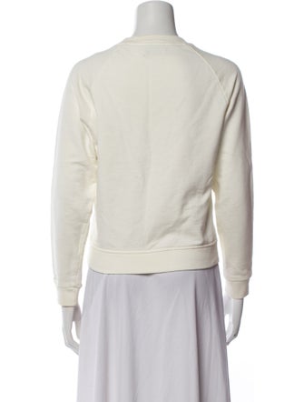 Maison Kitsuné Graphic Print Crew Neck Sweatshirt