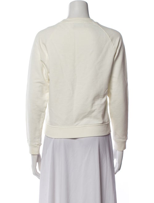 Maison Kitsuné Graphic Print Crew Neck Sweatshirt