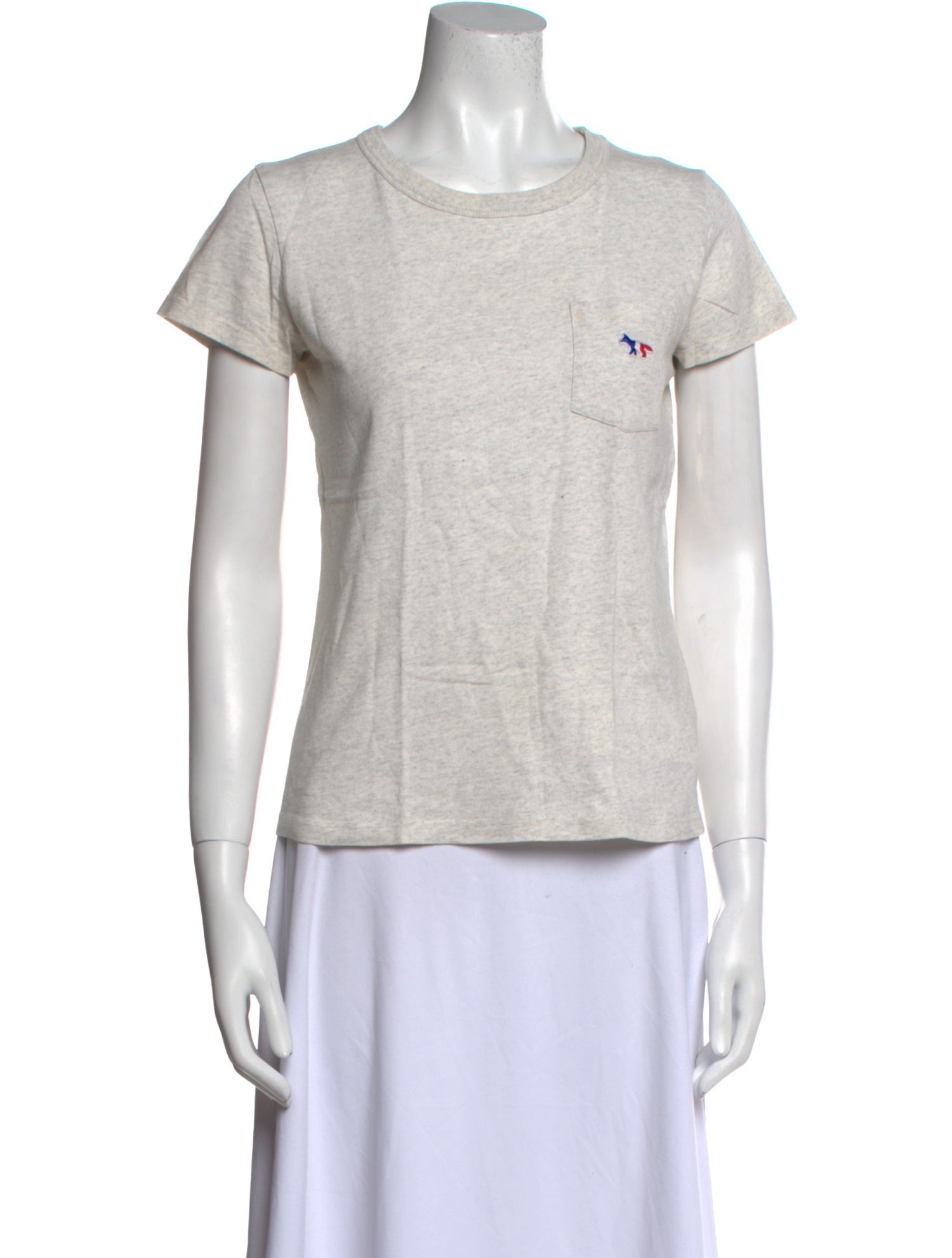 Maison Kitsuné Crew Neck Short Sleeve T-Shirt