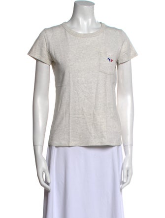 Maison Kitsuné Crew Neck Short Sleeve T-Shirt