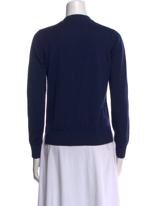 Maison Kitsuné Wool Crew Neck Sweater