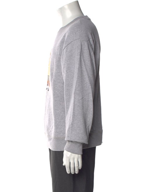 Maison Kitsuné Graphic Print Crew Neck Sweatshirt