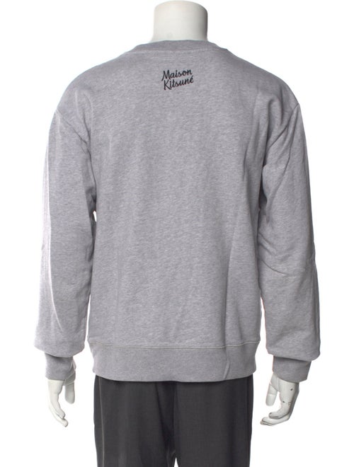 Maison Kitsuné Graphic Print Crew Neck Sweatshirt
