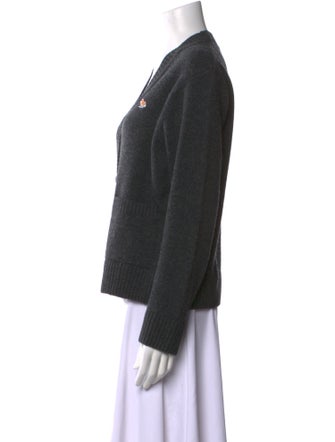 Maison Kitsuné Wool V-Neck Sweater