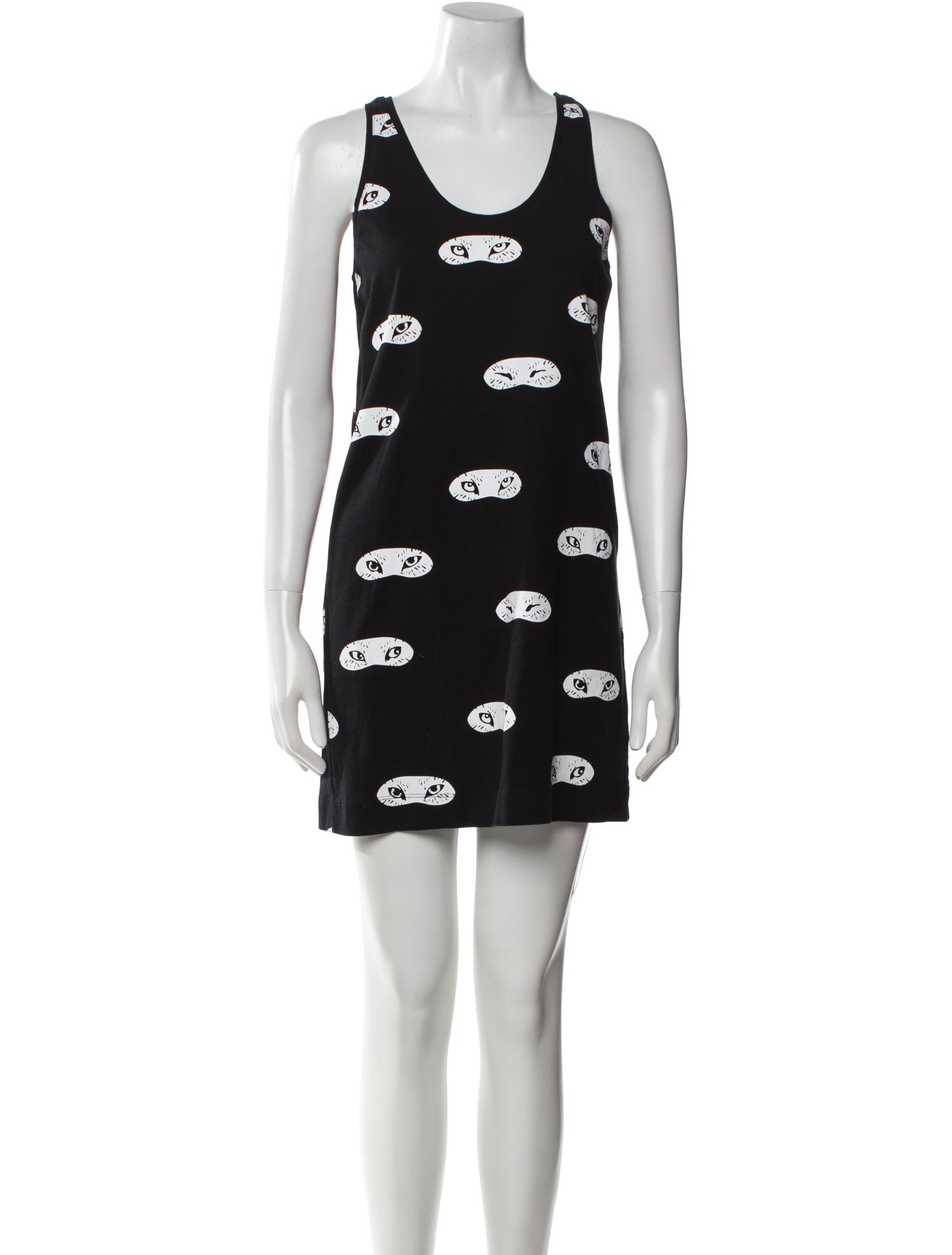 Maison Kitsuné Printed Mini Dress