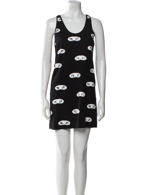 Maison Kitsuné Printed Mini Dress