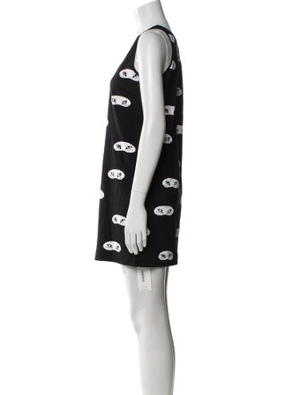 Maison Kitsuné Printed Mini Dress