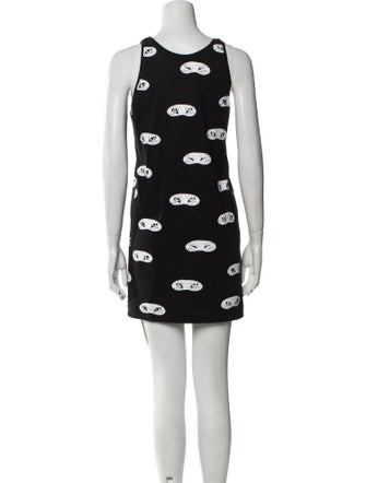 Maison Kitsuné Printed Mini Dress