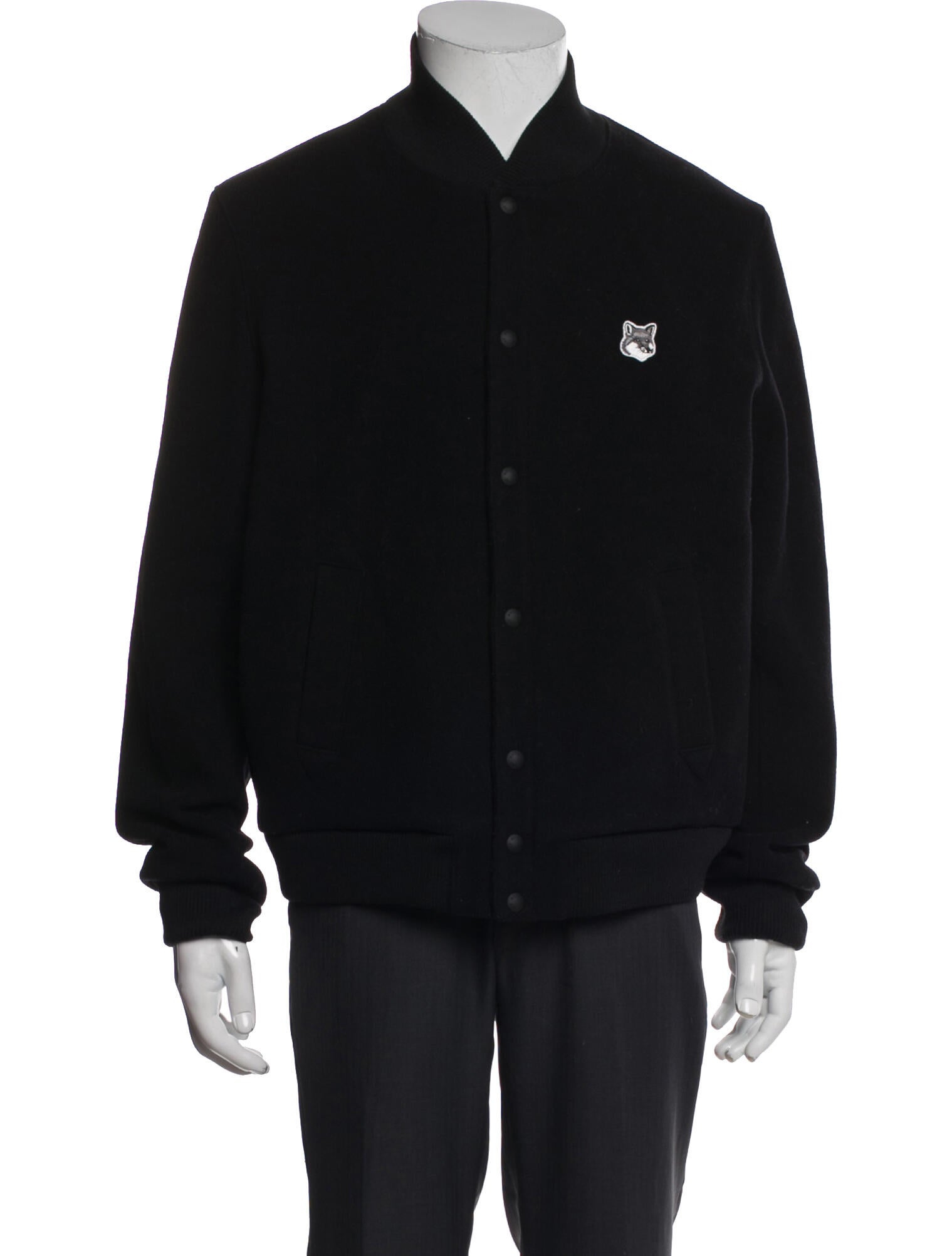 Maison Kitsuné Wool Varsity Jacket