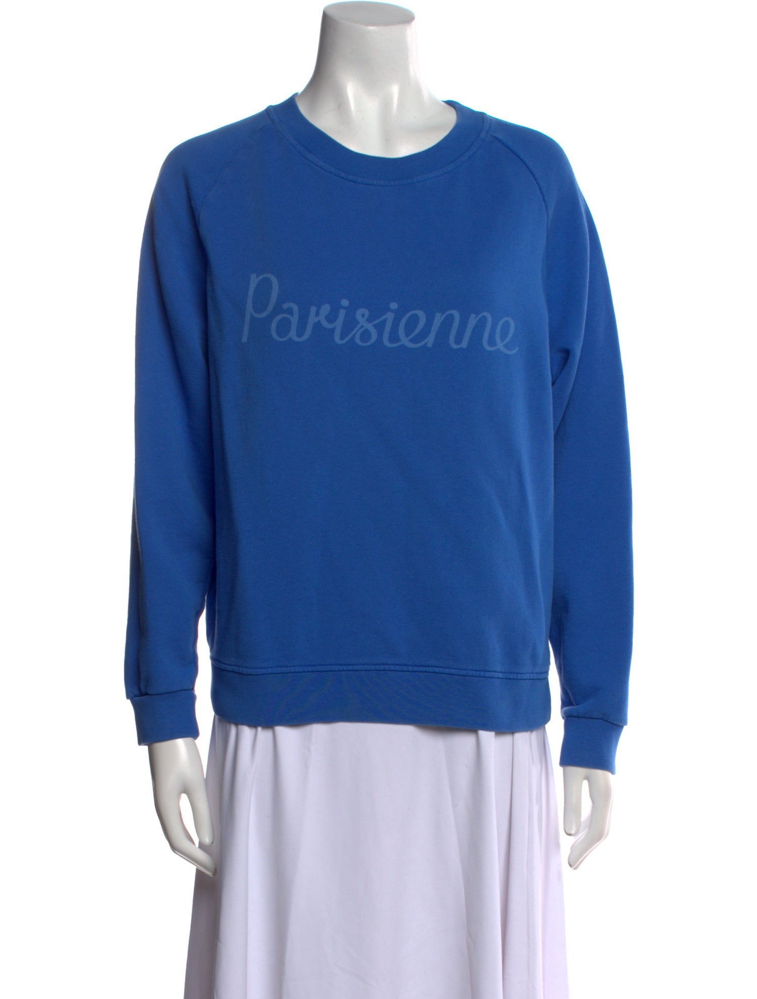 Maison Kitsuné Graphic Print Crew Neck Sweatshirt