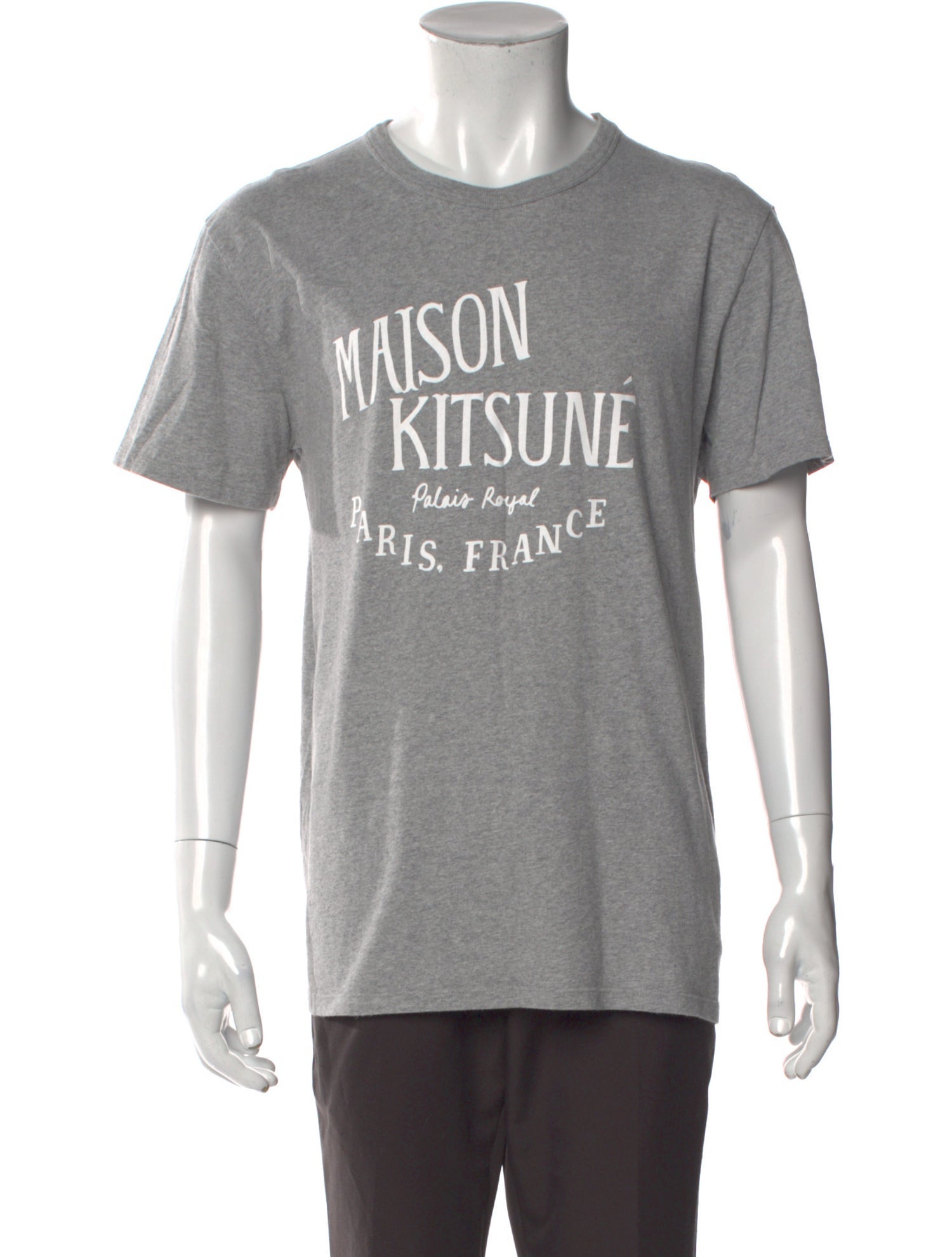 Maison Kitsuné Graphic Print Crew Neck T-Shirt