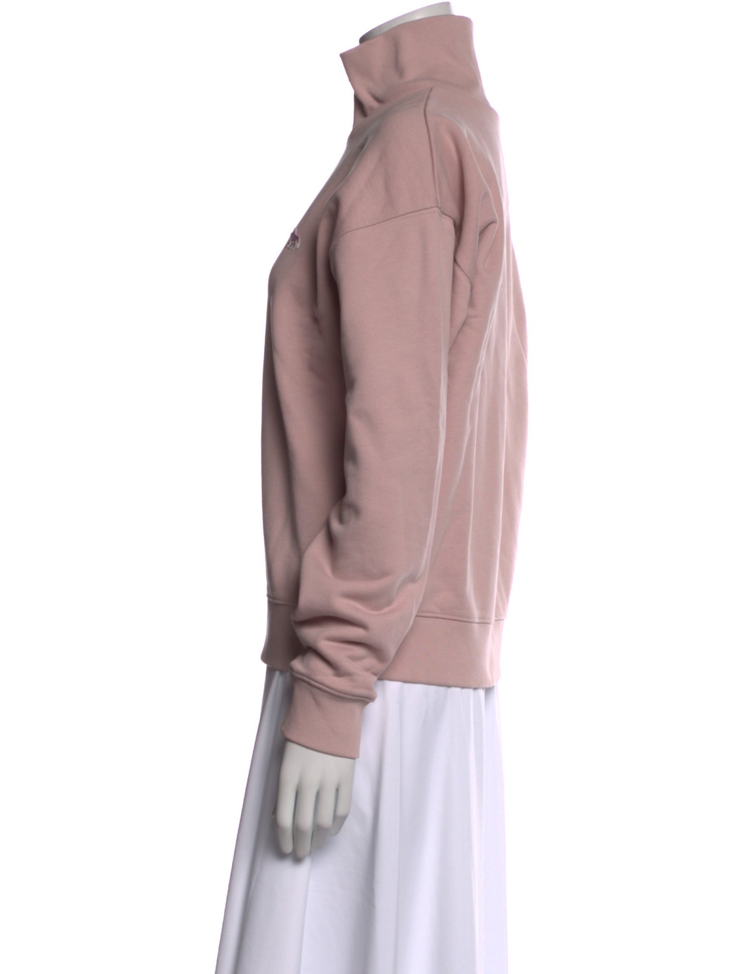 Maison Kitsuné Mock Neck Long Sleeve Sweatshirt w/ Tags