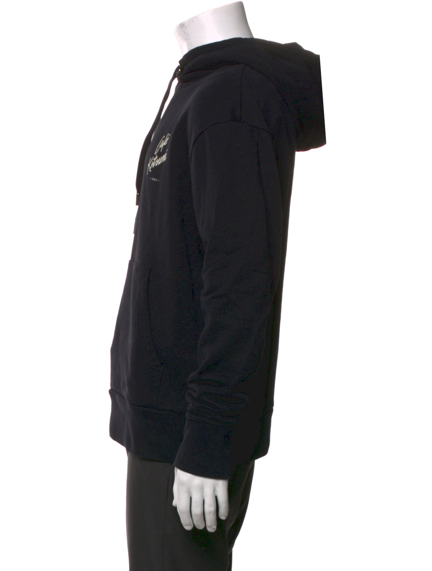 Maison Kitsuné Graphic Print Crew Neck Hoodie