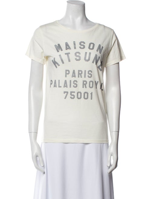 Maison Kitsuné Graphic Print Crew Neck T-Shirt