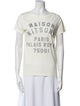 Maison Kitsuné Graphic Print Crew Neck T-Shirt