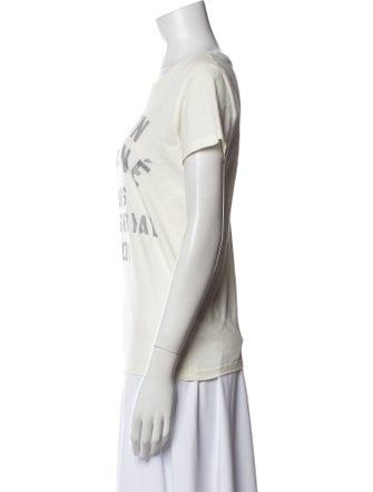 Maison Kitsuné Graphic Print Crew Neck T-Shirt