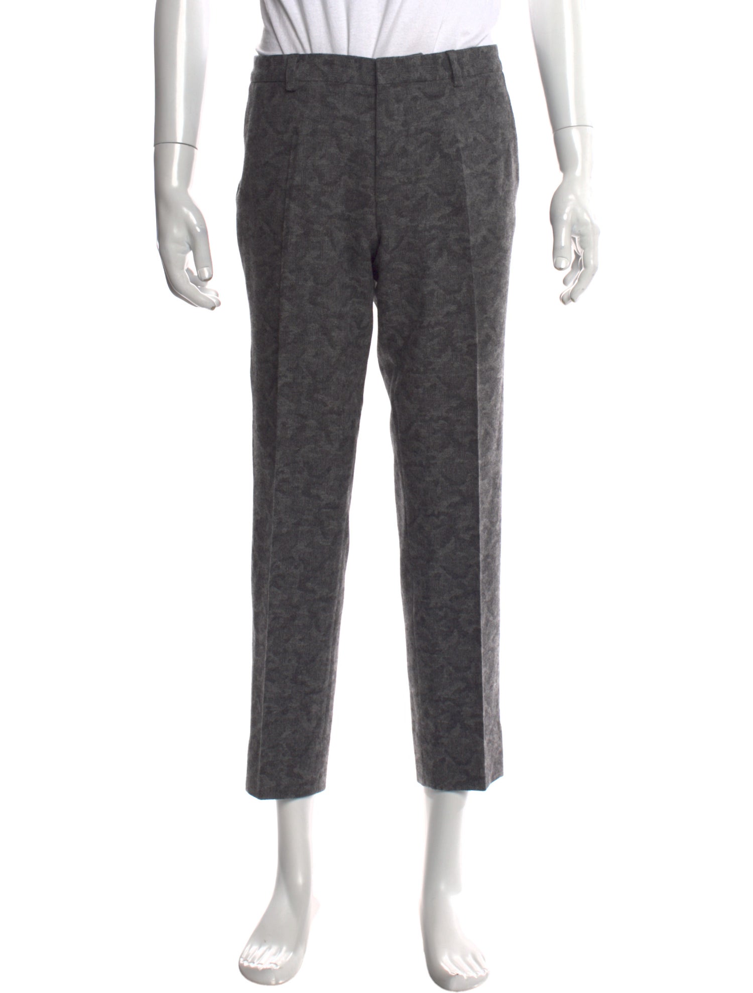 Maison Kitsuné Virgin Wool Dress Pants