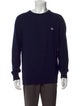 Maison Kitsuné Wool Crew Neck Pullover