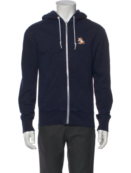 Maison Kitsuné Graphic Print Crew Neck Hoodie