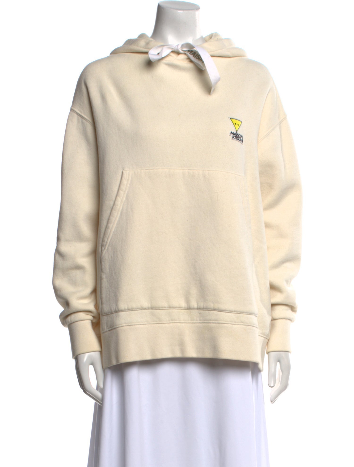 Maison Kitsuné Crew Neck Long Sleeve Sweatshirt