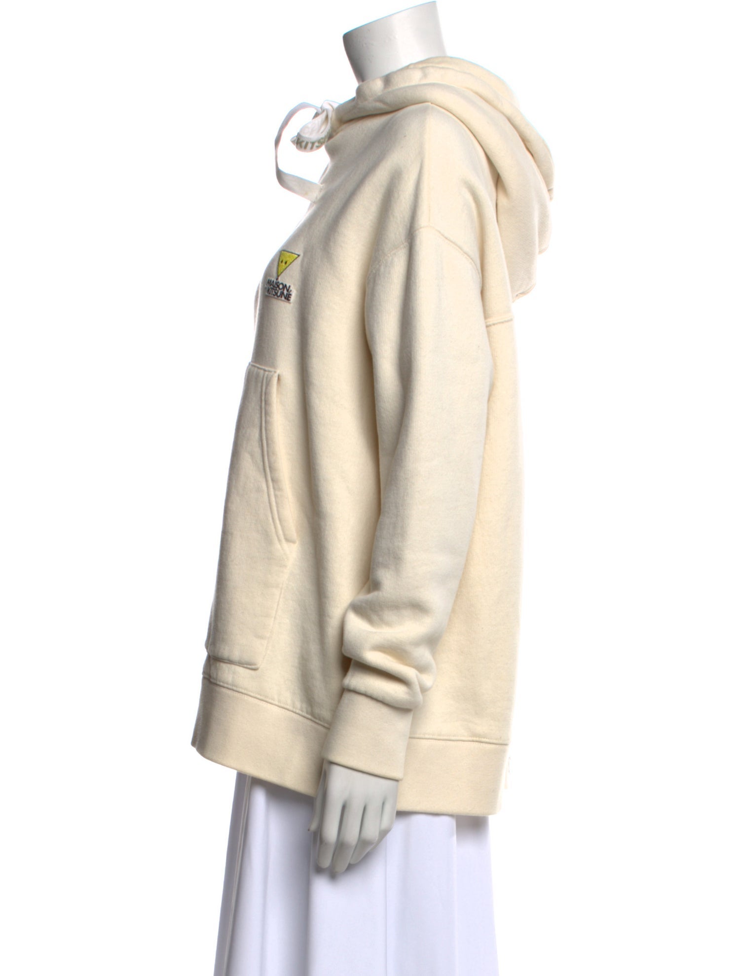 Maison Kitsuné Crew Neck Long Sleeve Sweatshirt