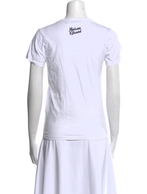 Maison Kitsuné Graphic Print Crew Neck T-Shirt