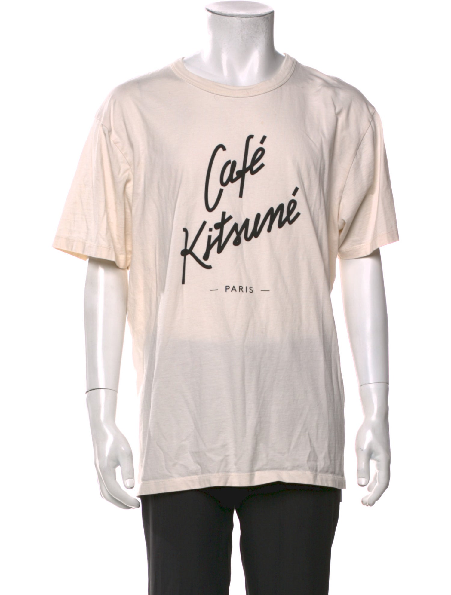 Maison Kitsuné Graphic Print Crew Neck T-Shirt
