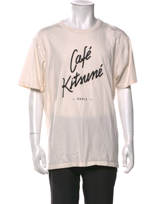 Maison Kitsuné Graphic Print Crew Neck T-Shirt