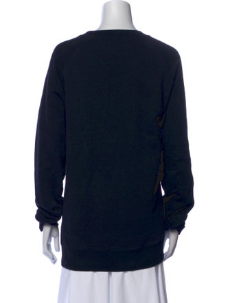 Maison Kitsuné Graphic Print Crew Neck Sweatshirt