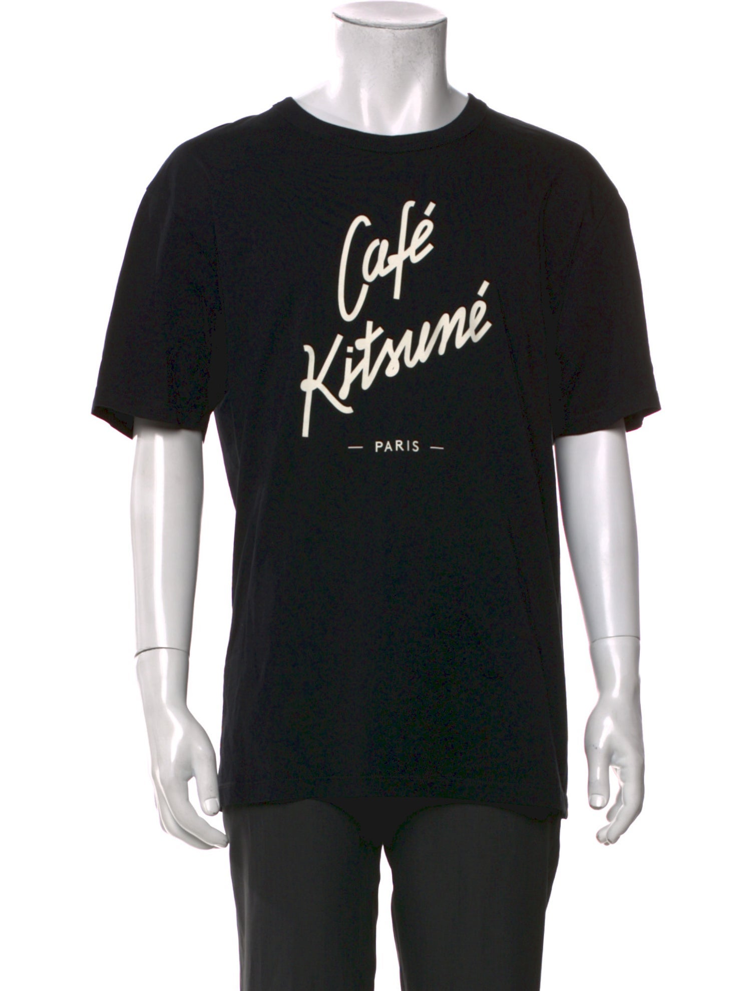 Maison Kitsuné Graphic Print Crew Neck T-Shirt