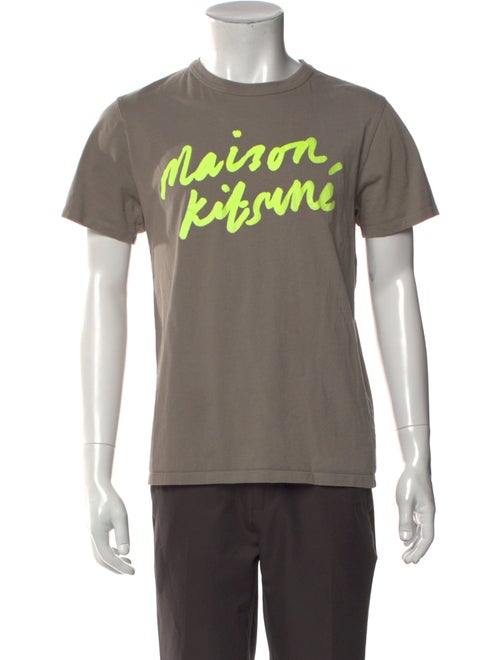 Maison Kitsuné Graphic Print Crew Neck T-Shirt
