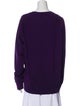 Maison Kitsuné Crew Neck Long Sleeve Sweatshirt