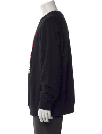 Maison Kitsuné Graphic Print Crew Neck Sweatshirt