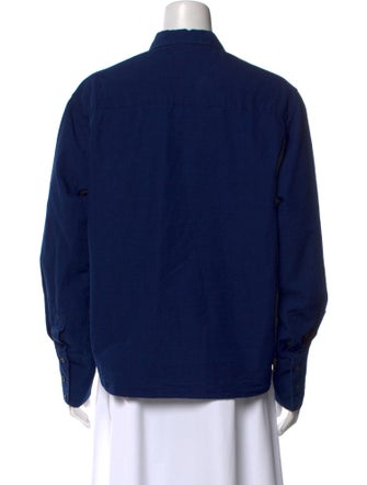 Maison Kitsuné Long Sleeve Button-Up Top