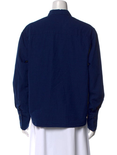 Maison Kitsuné Long Sleeve Button-Up Top