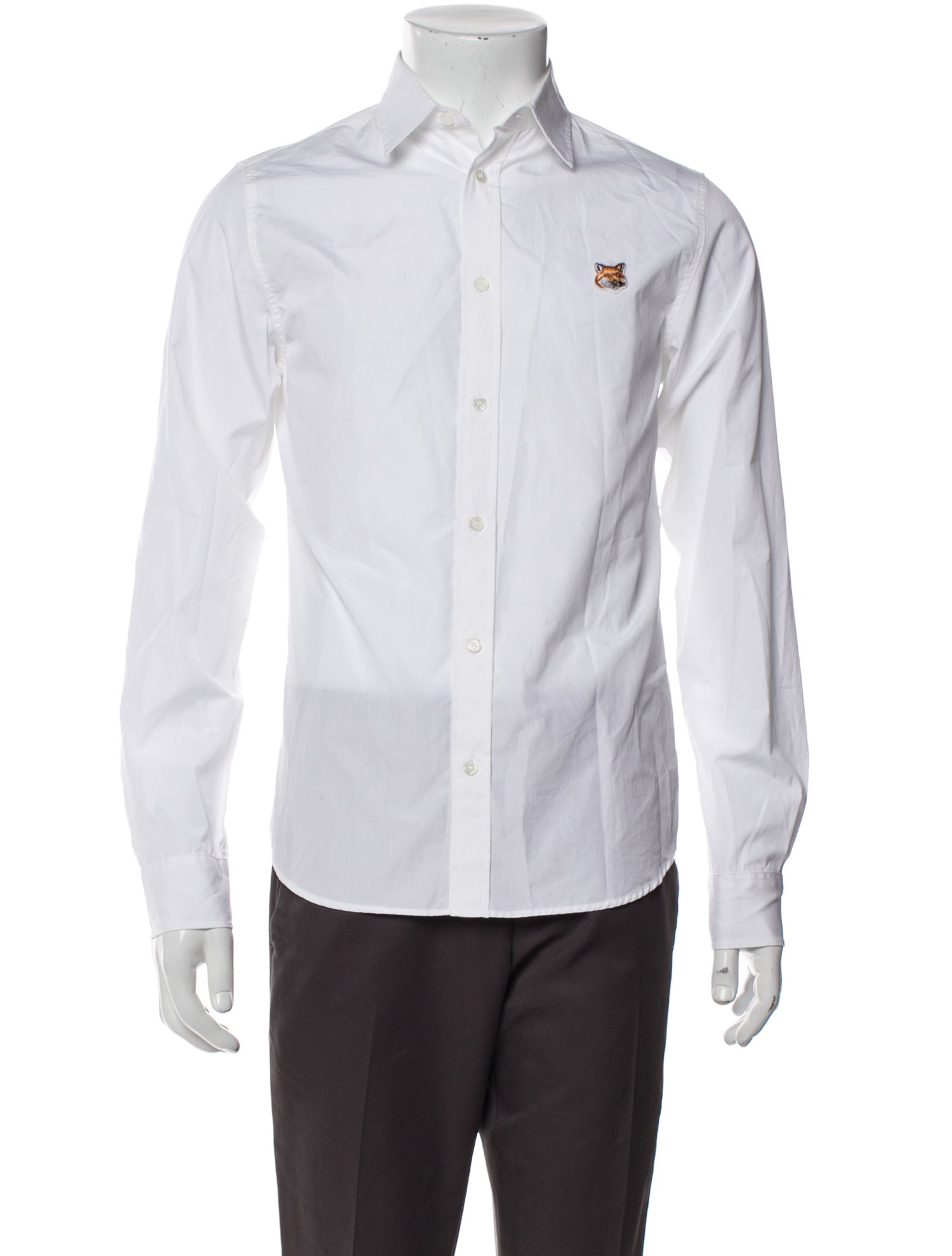 Maison Kitsuné Long Sleeve Dress Shirt