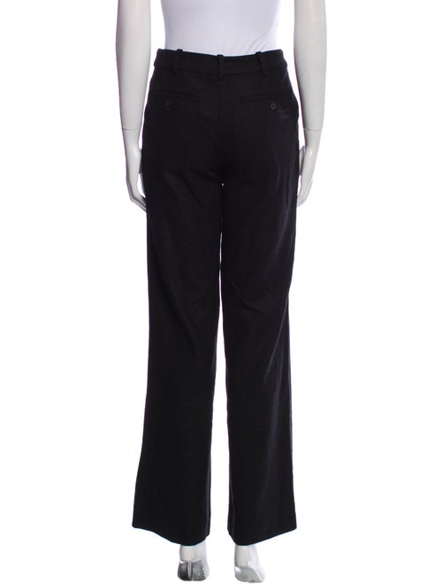 Maison Kitsuné Wool Wide Leg Pants