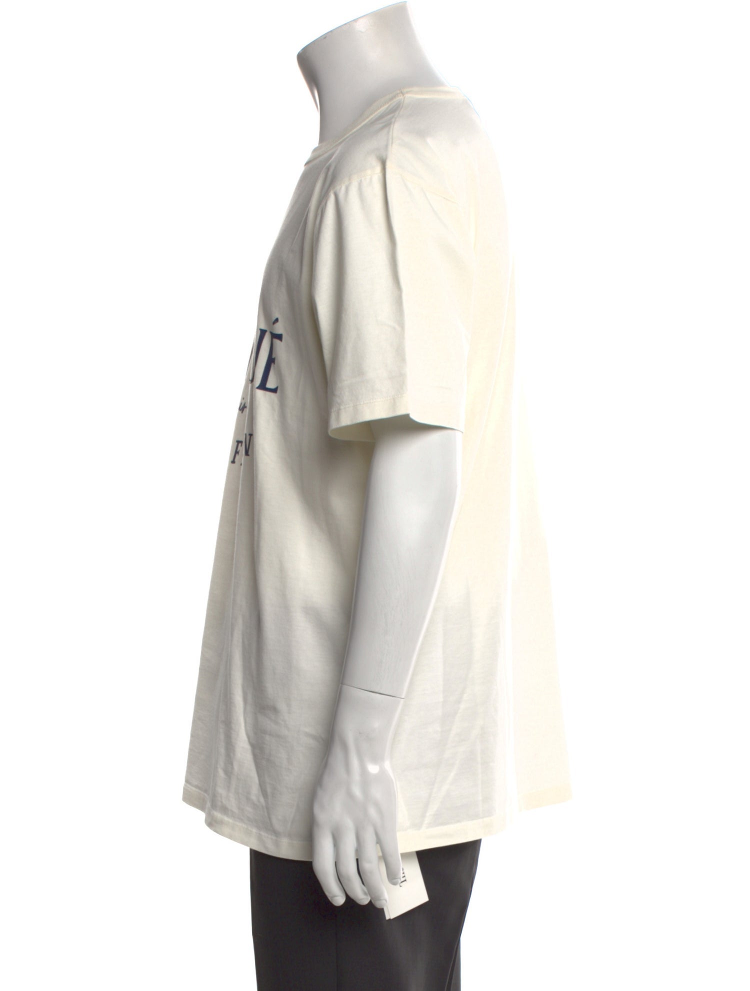 Maison Kitsuné Graphic Print Crew Neck T-Shirt w/ Tags