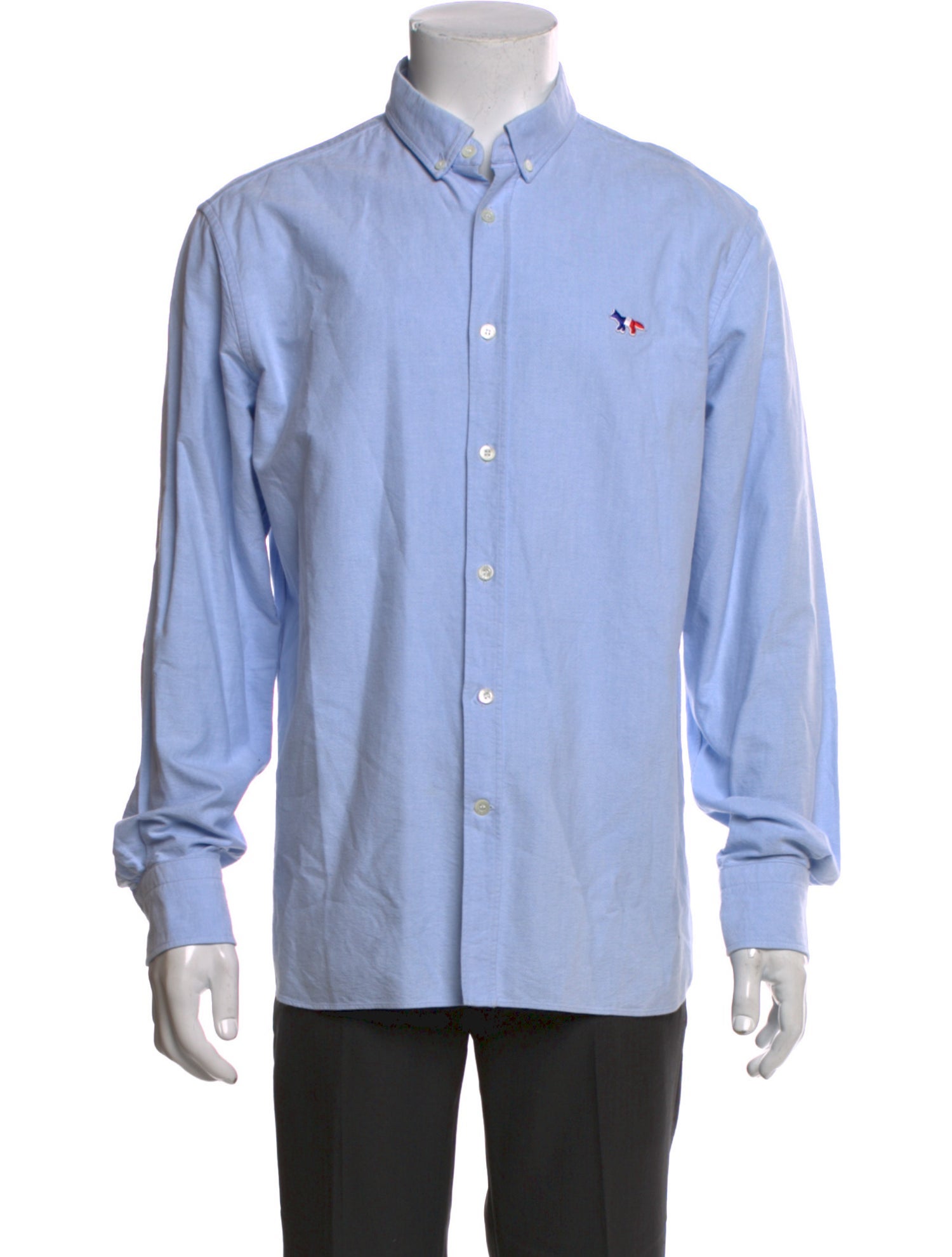 Maison Kitsuné Long Sleeve Dress Shirt