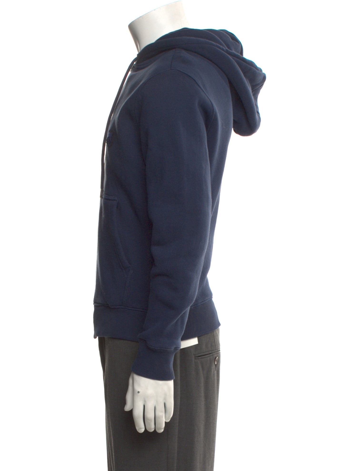 Maison Kitsuné Crew Neck Long Sleeve Hoodie