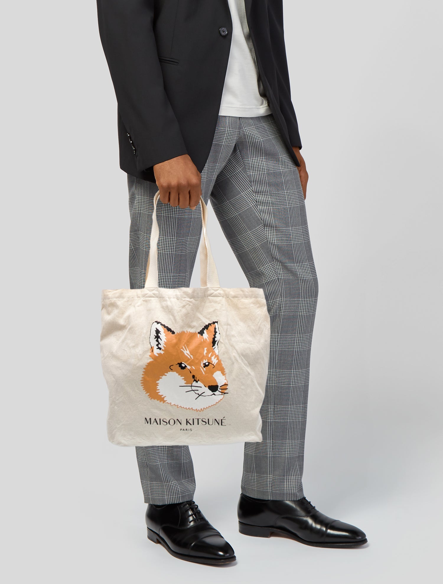 Maison Kitsuné Canvas Tote