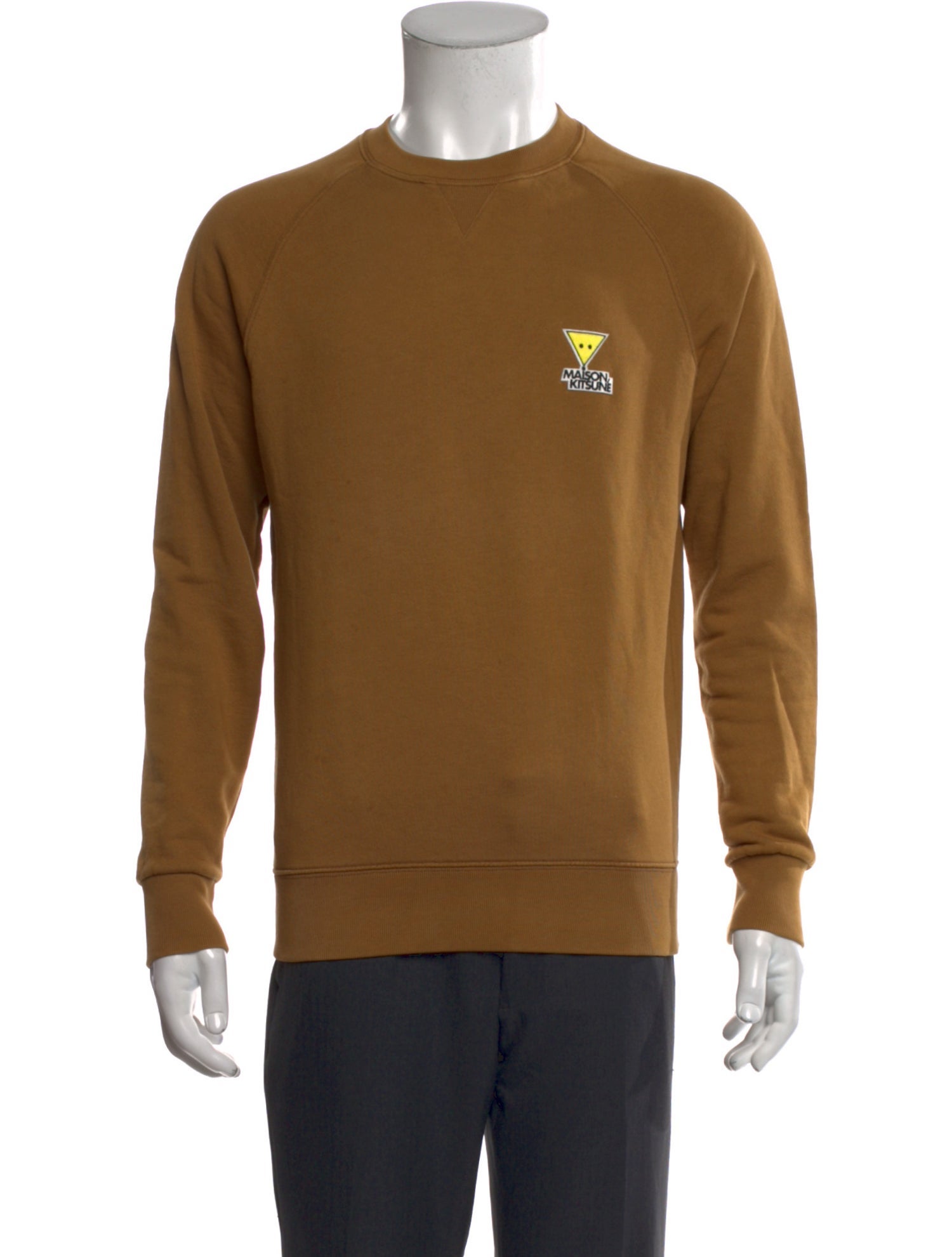 Maison Kitsuné Graphic Print Crew Neck Sweatshirt