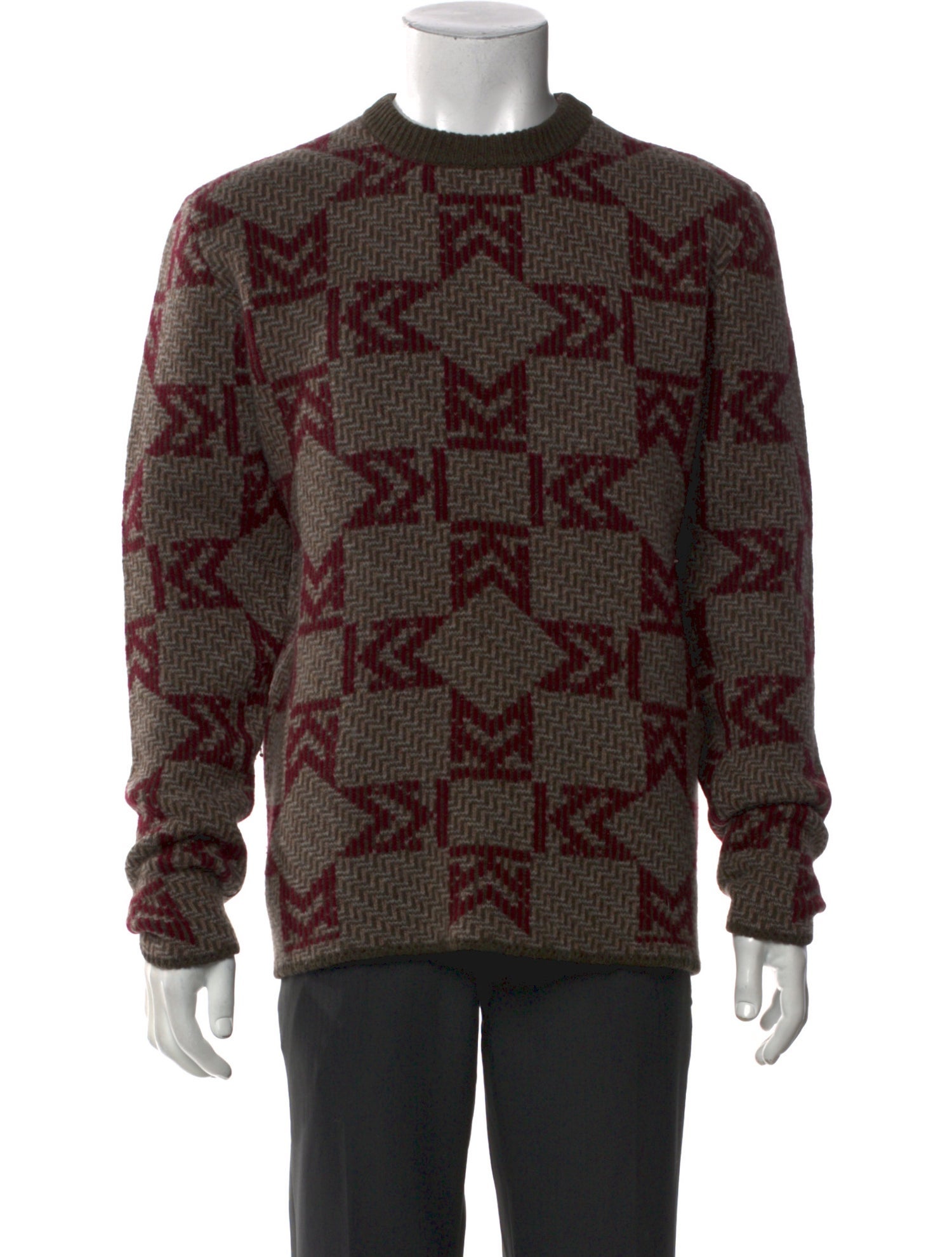 Maison Kitsuné Lambswool Printed Pullover