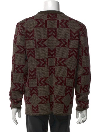 Maison Kitsuné Lambswool Printed Pullover